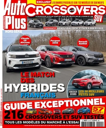Auto Plus Hors Série Crossovers N°29 – Mai-Juillet 2023