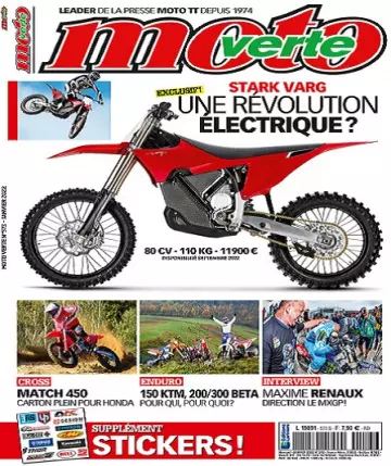 Moto Verte N°573 – Janvier 2022