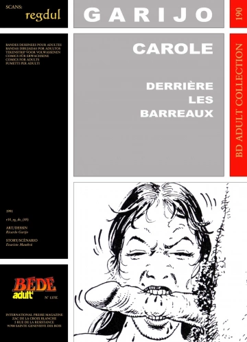 Carole 1 - Derrière les barreaux - Adultes