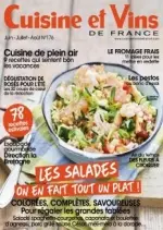 Cuisine et Vins de France - Juin-Août 2017 - Magazines