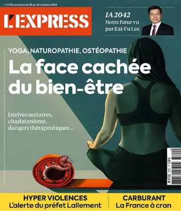 L’Express N°3720 Du 20 au 26 Octobre 2022
