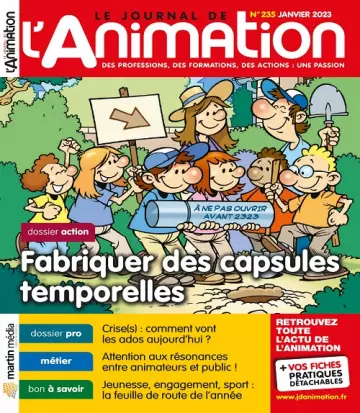 Le Journal De L’Animation N°235 – Janvier 2023