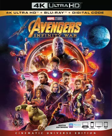Avengers: Infinity War - MULTI (TRUEFRENCH) BLURAY REMUX 4K