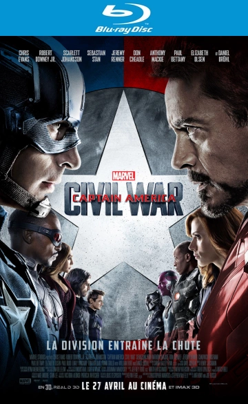 Captain America: Civil War - MULTI (TRUEFRENCH) BLU-RAY 1080p