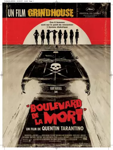 Boulevard de la mort - un film Grindhouse - MULTI (FRENCH) BLU-RAY 1080p