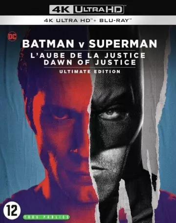 Batman v Superman : L’Aube de la Justice - MULTI (TRUEFRENCH) BLURAY 4K