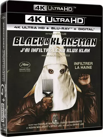 BlacKkKlansman - J'ai infiltré le Ku Klux Klan - MULTI (TRUEFRENCH) 4K LIGHT