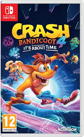 Crash Bandicoot 4 Its About Time V1.2 Incl. 2 Dlcs - Switch [Français]