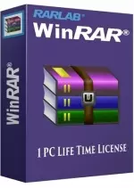 WinRar Toutes éditions licence à vie 32-64 Bits