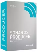 Cakewalk SONAR X3 Producer Edition - 3 DVD - Microsoft