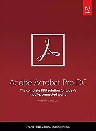 Adobe Acrobat DC Pro  23.001.20063 - Macintosh