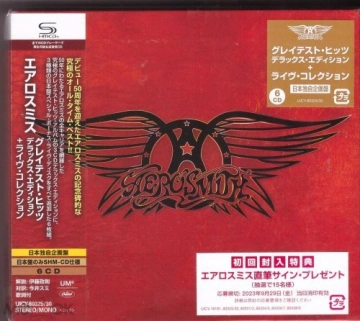 Aerosmith - Greatest Hits + Live Collection (UNIVERSAL JAPAN UICY-80325 6 CD)